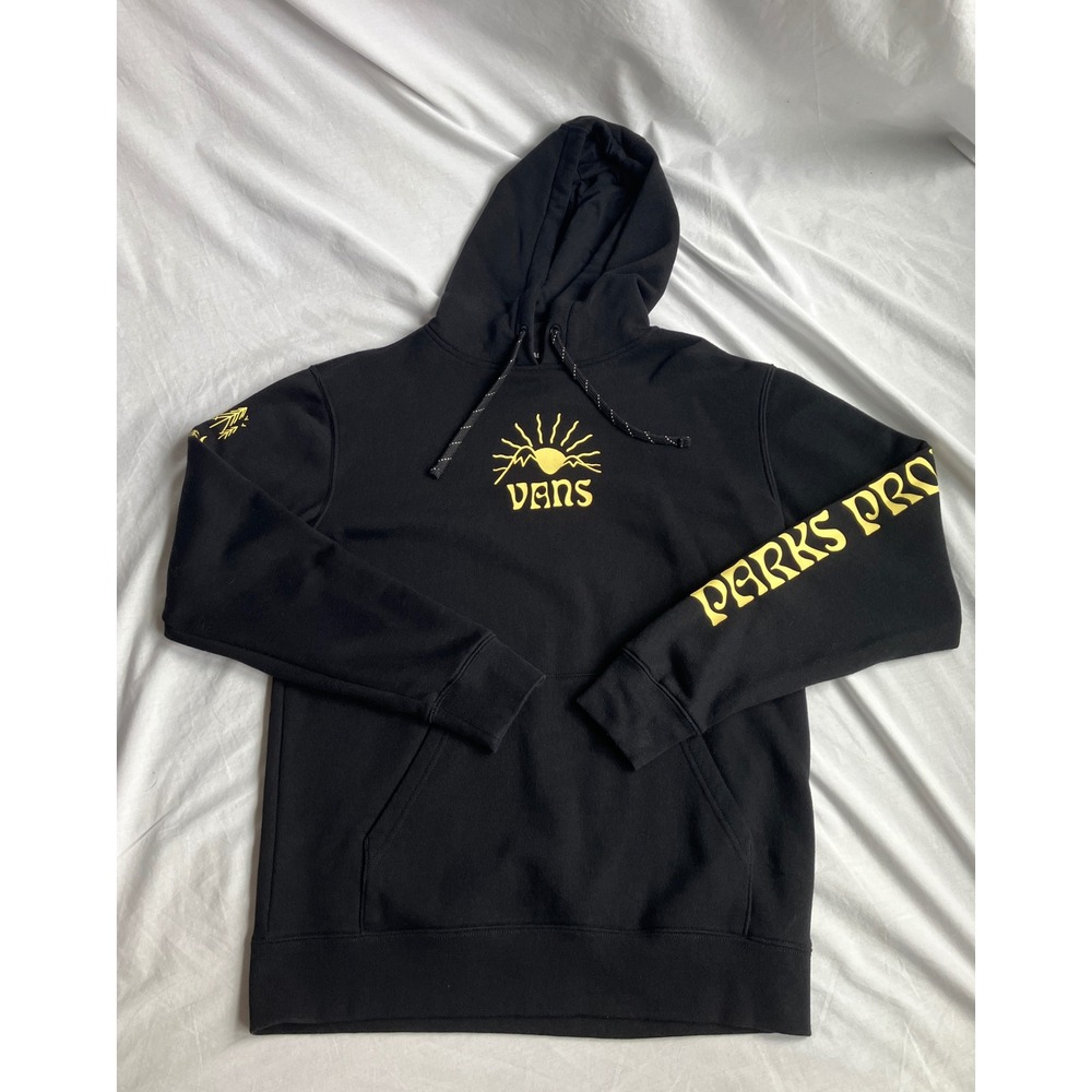 Vans X Parks Project Collab Black Pullover Hoodie Men's Small NWOT